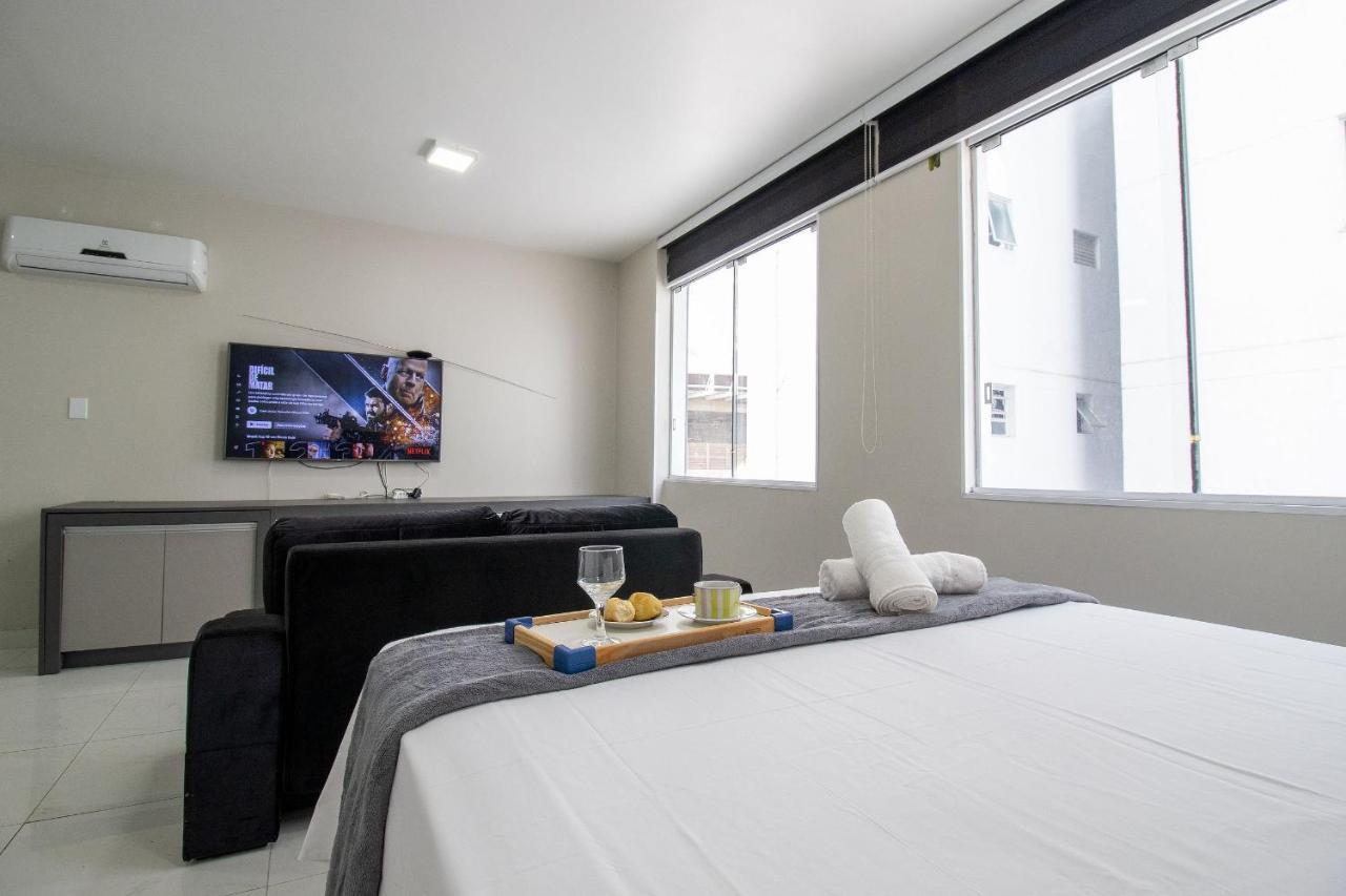 Pos25B - Climatizado, Tv Smart, Garagem, Wi-Fi Daire Balneario Camboriu Dış mekan fotoğraf
